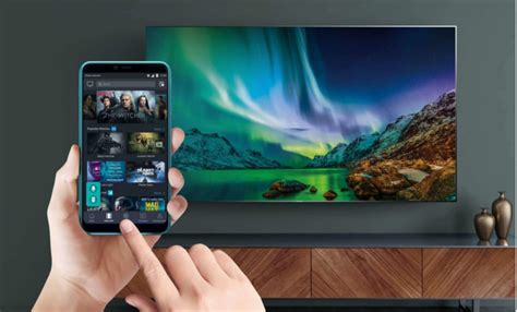 Visualisez l'écran de votre téléphone sur votre téléviseur